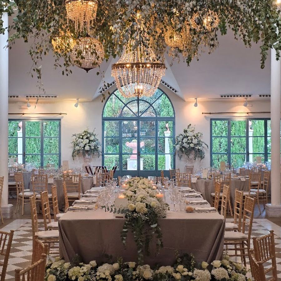 Decoración floral para eventos